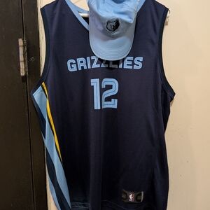 Ja Morant Jersey, Hat, and Sock Set